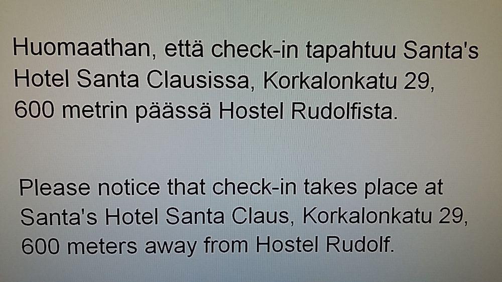 روفانييمي Santa'S Hotel Rudolf المظهر الخارجي الصورة